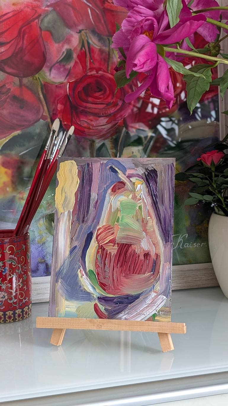 Original Minimalism Food & Drink Painting by Marina Kaiser