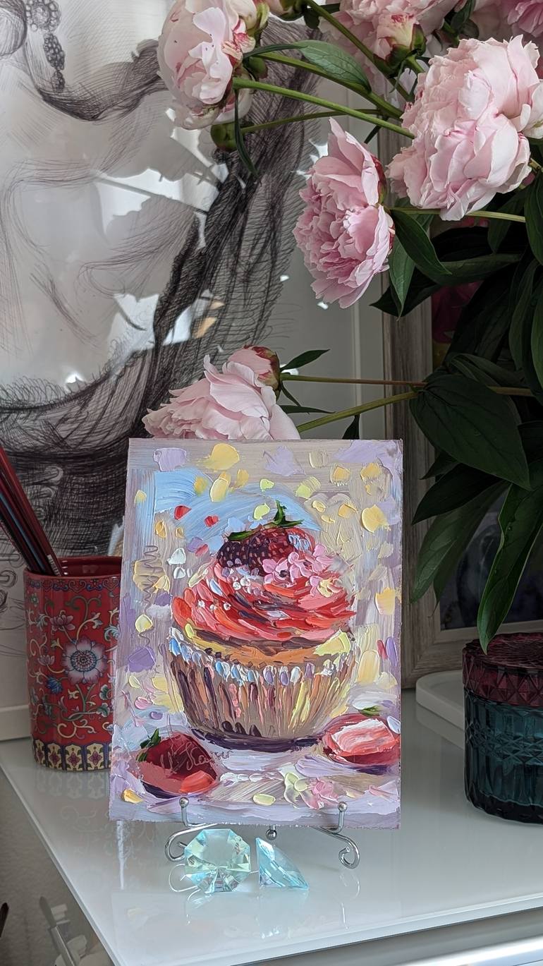 Original Art Deco Food & Drink Painting by Marina Kaiser