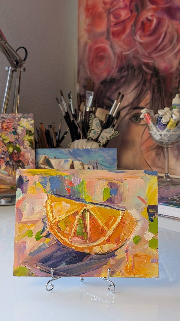 Original Minimalism Food & Drink Painting by Marina Kaiser