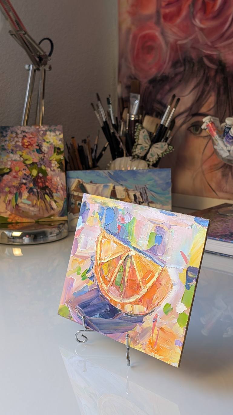 Original Minimalism Food & Drink Painting by Marina Kaiser