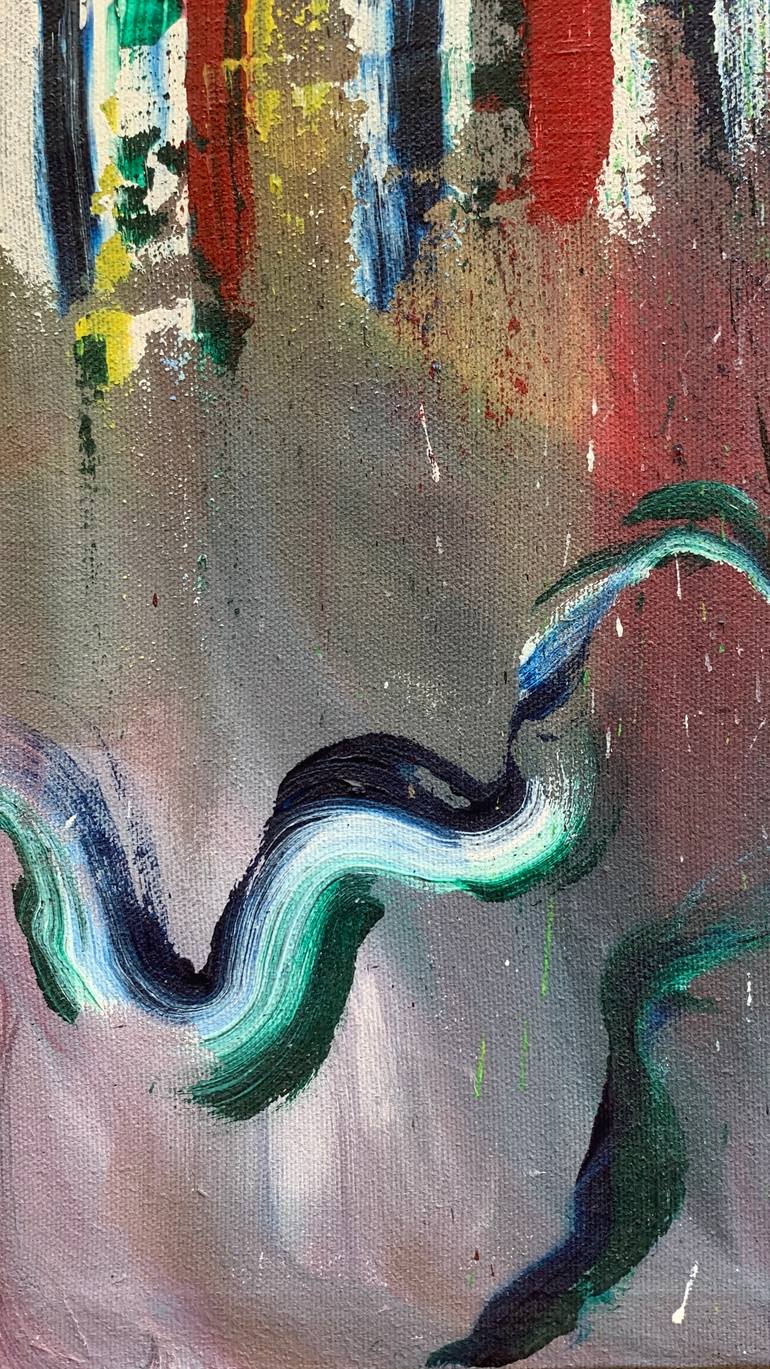 Original Conceptual Abstract Painting by Ambreen Sadiq