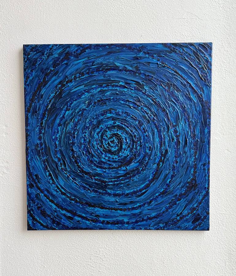 Original Abstract Fantasy Painting by Anna Chekanina