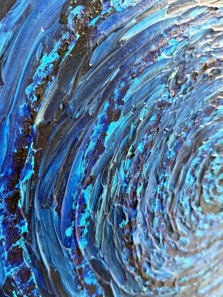 Original Abstract Fantasy Painting by Anna Chekanina