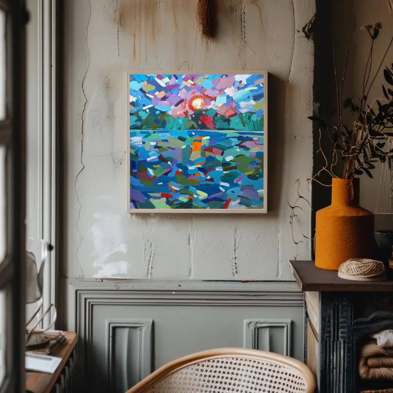 Original Abstract Painting by Yordan Petkov