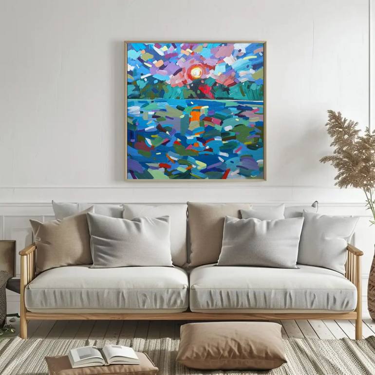 Original Abstract Painting by Yordan Petkov