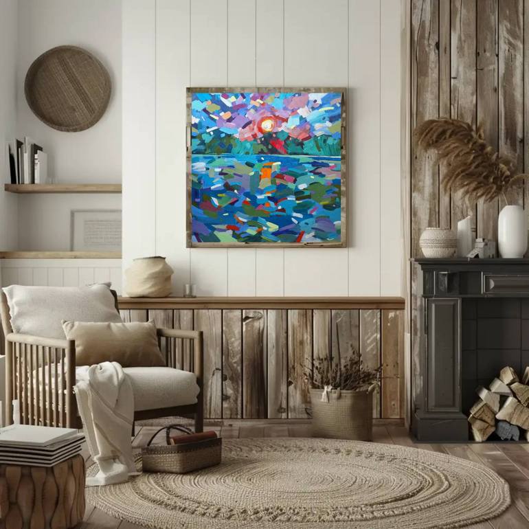 Original Abstract Painting by Yordan Petkov