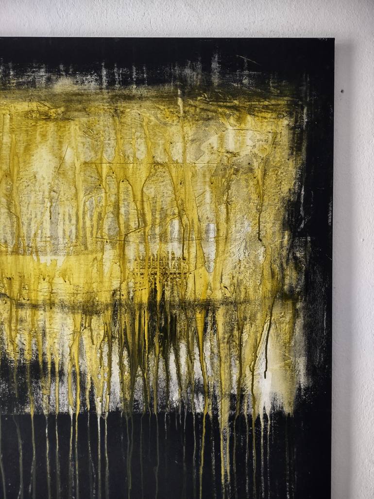 Original Abstract Expressionism Abstract Painting by Luca Strippoli