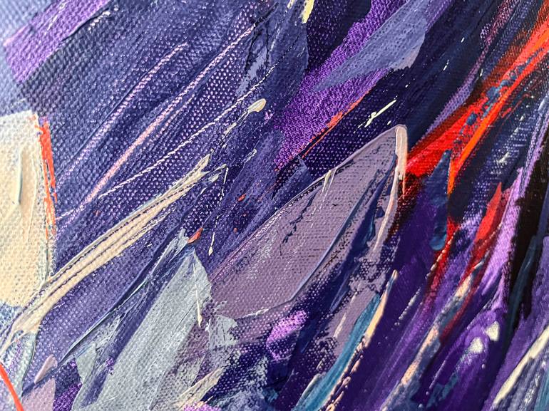 Original Abstract Expressionism Abstract Painting by Natalia Shutiak