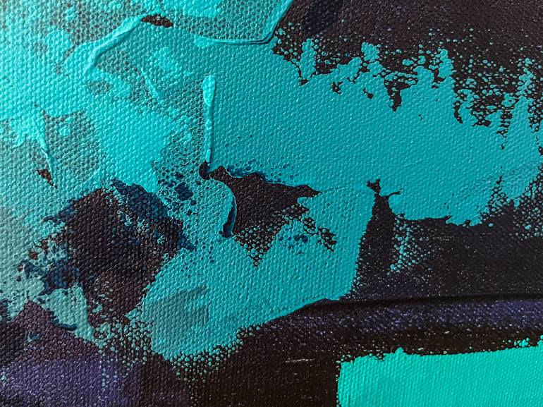 Original Abstract Expressionism Abstract Painting by Natalia Shutiak