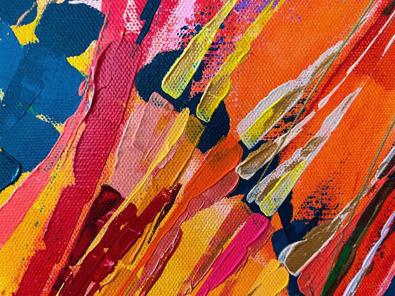 Original Abstract Expressionism Abstract Painting by Natalia Shutiak