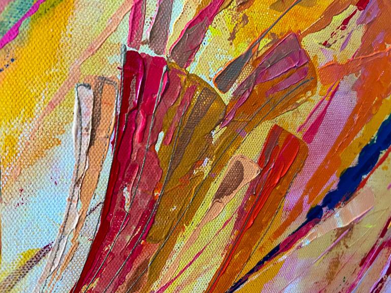 Original Abstract Expressionism Abstract Painting by Natalia Shutiak