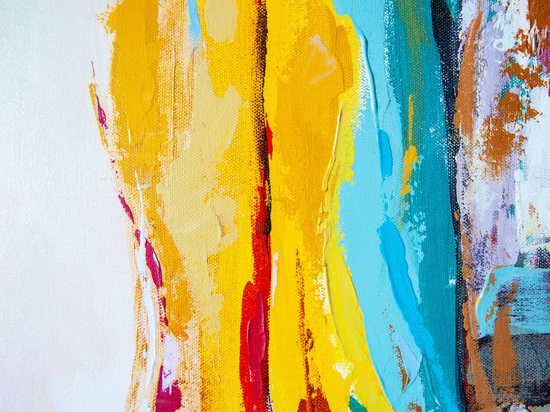 Original Abstract Expressionism Abstract Painting by Natalia Shutiak