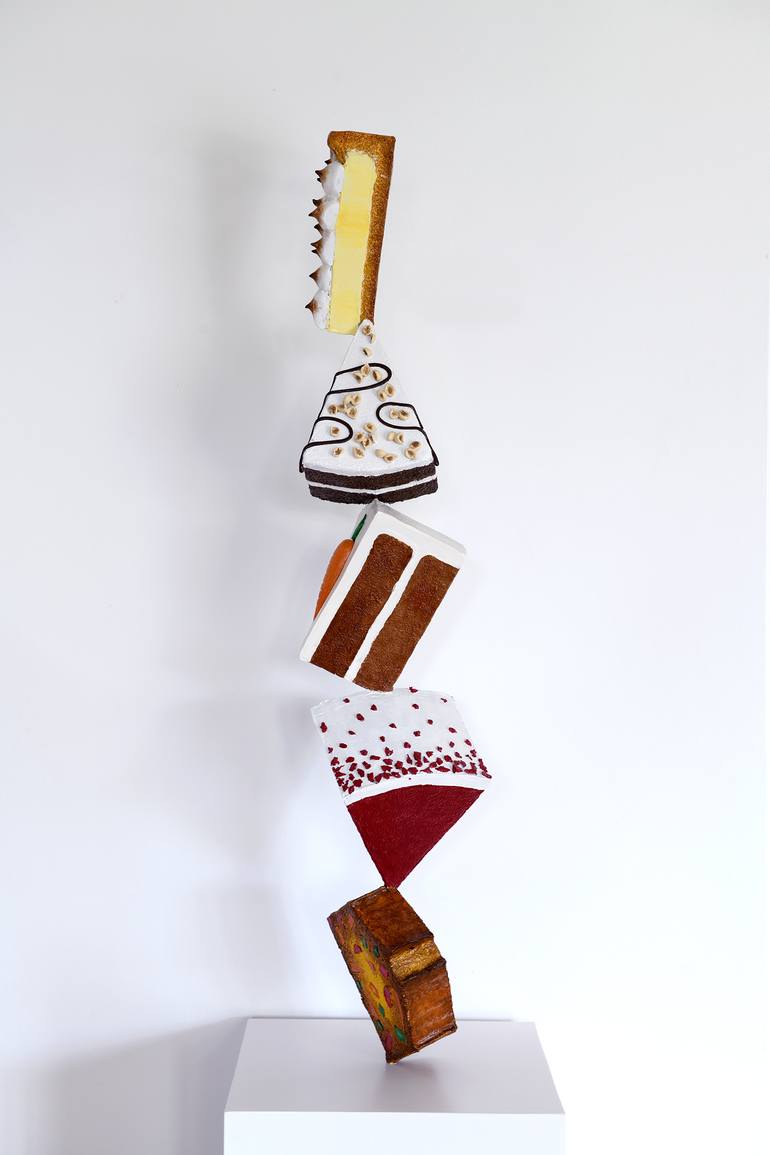 Original Figurative Food & Drink Sculpture by Luis Benolier
