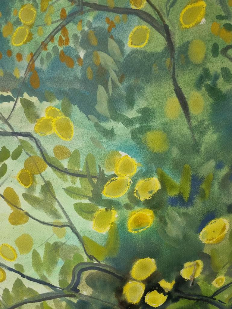 Original Impressionism Landscape Painting by Elizaveta Nabokova