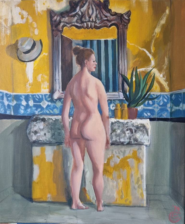 Original Symbolism Home Paintings by Elizaveta Nabokova