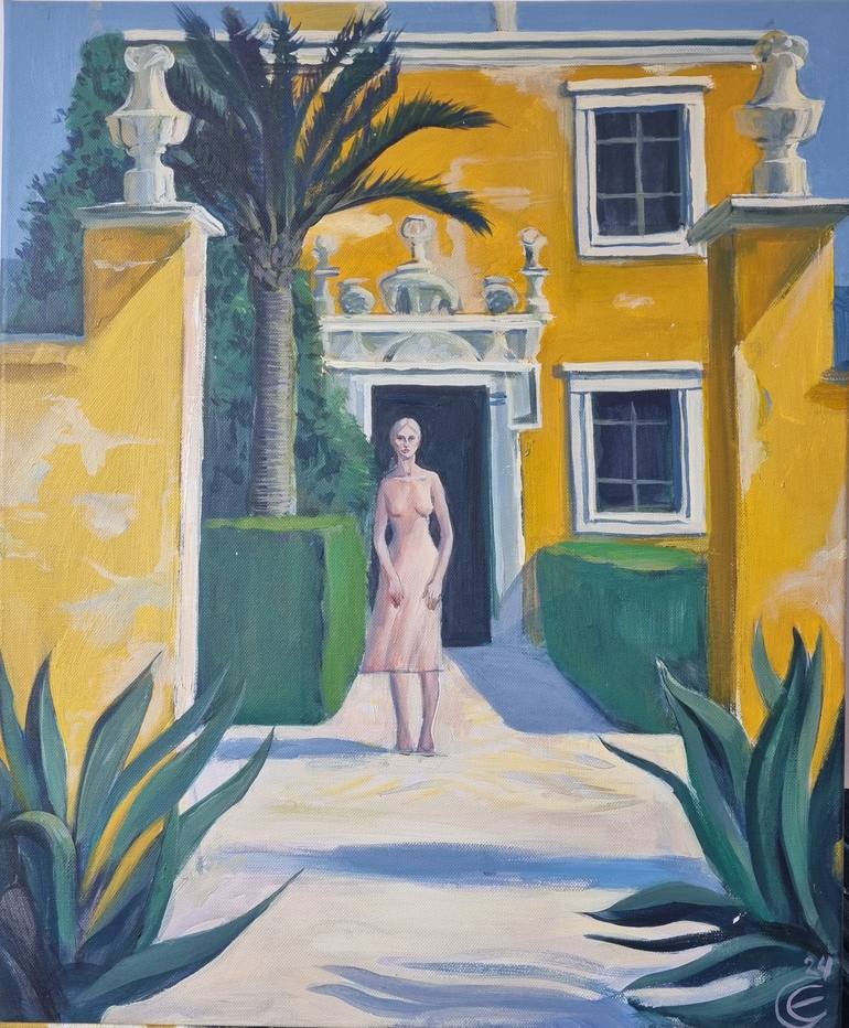 Original Symbolism Women Paintings by Elizaveta Nabokova