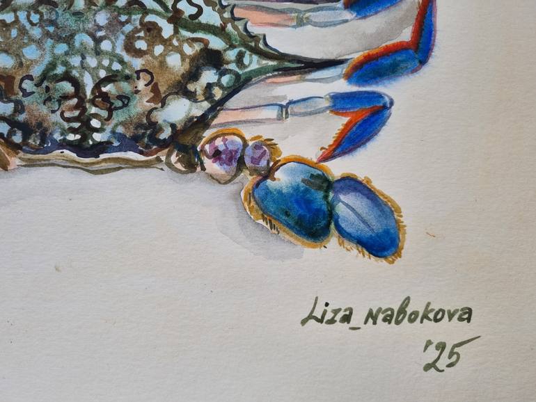 Original Contemporary Animal Painting by Elizaveta Nabokova