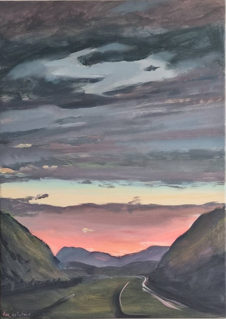 Original  Painting by elizaveta nabokova