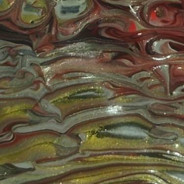 Original Surrealism Abstract Painting by Kimberlee Christiansen