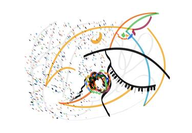 Original Abstract Expressionism Performing Arts Digital by Oana Carianopol Or Karagiannopoulou