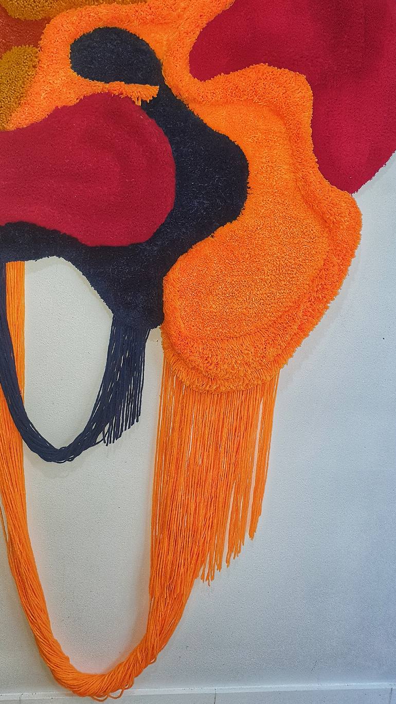 Original Art Deco Abstract Mixed Media by Roezetta Crampton