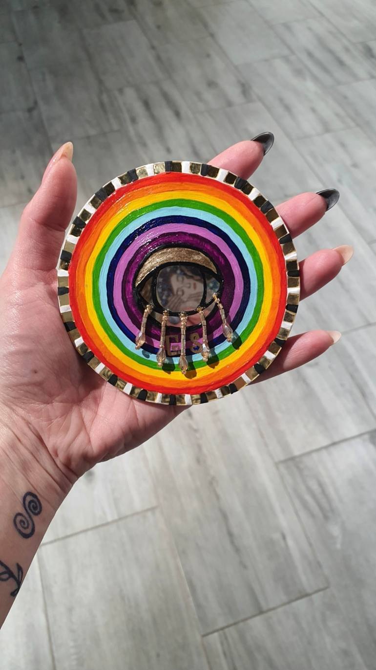 Original Abstract Expressionism Abstract Mixed Media by Galì  Sefer