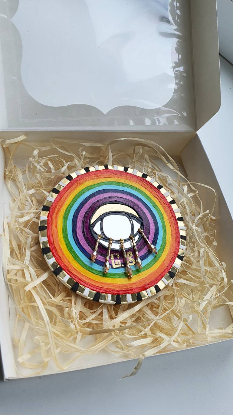 Original Abstract Expressionism Abstract Mixed Media by Galì  Sefer