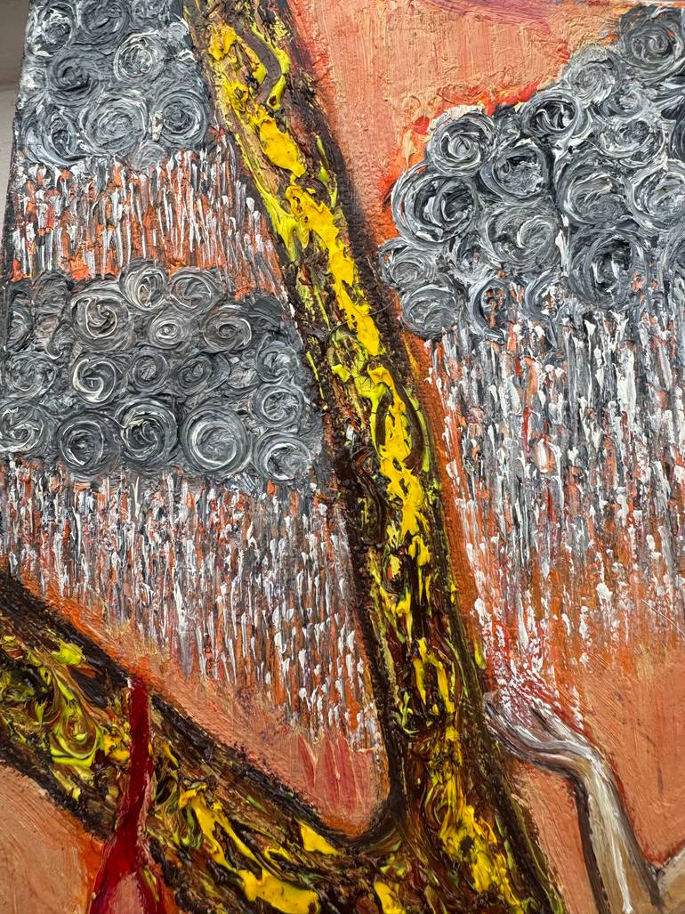 Original Contemporary Nude Painting by Lima Xart