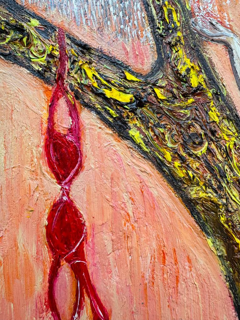 Original Contemporary Nude Painting by Lima Xart