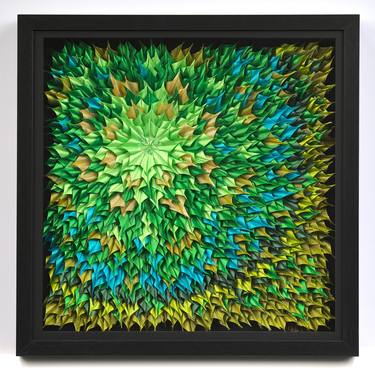 Original Fractal Abstract Collage by Siddony Kalair
