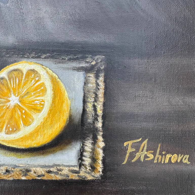 Original Impressionism Still Life Painting by Fatimie Ashyrova