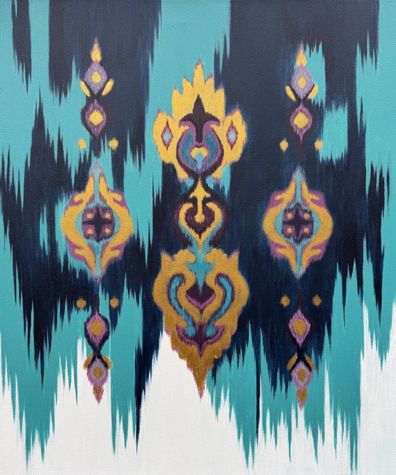 Print of Abstract Patterns Paintings by Fatimie Ashyrova