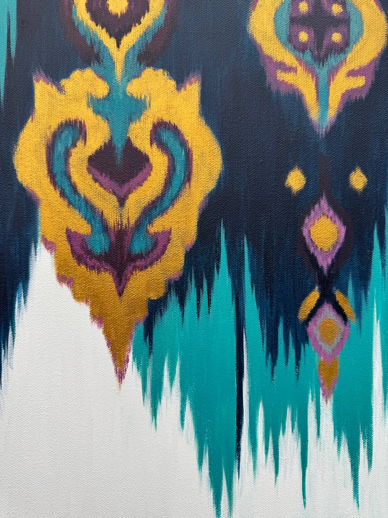 Original Abstract Patterns Painting by Fatimie Ashyrova