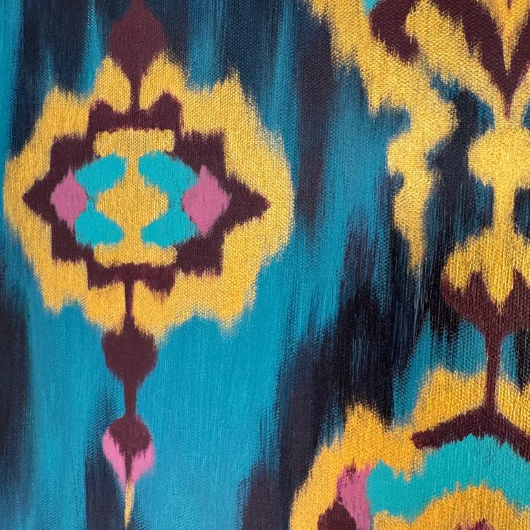 Original Abstract Patterns Painting by Fatimie Ashyrova