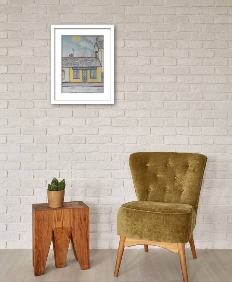 Original Realism Architecture Drawing by Fatimie Ashyrova
