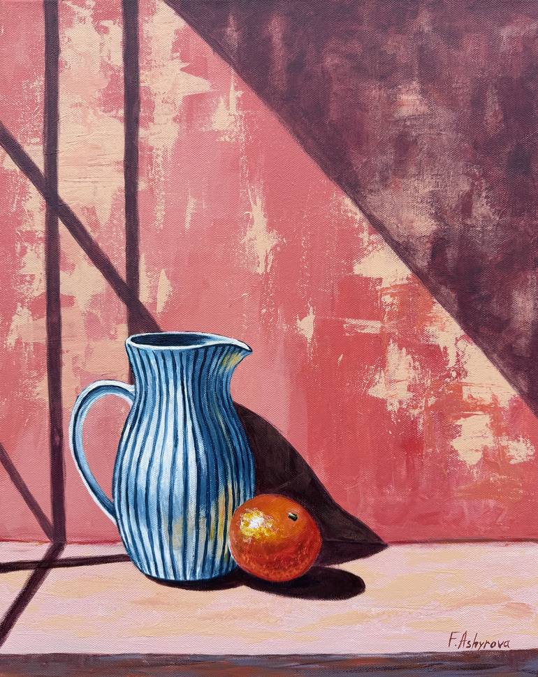 Print of Contemporary Still Life Paintings by Fatimie Ashyrova
