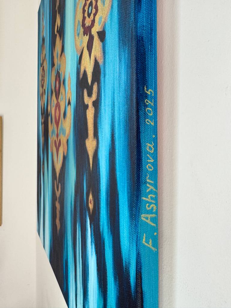 Original Abstract Patterns Painting by Fatimie Ashyrova
