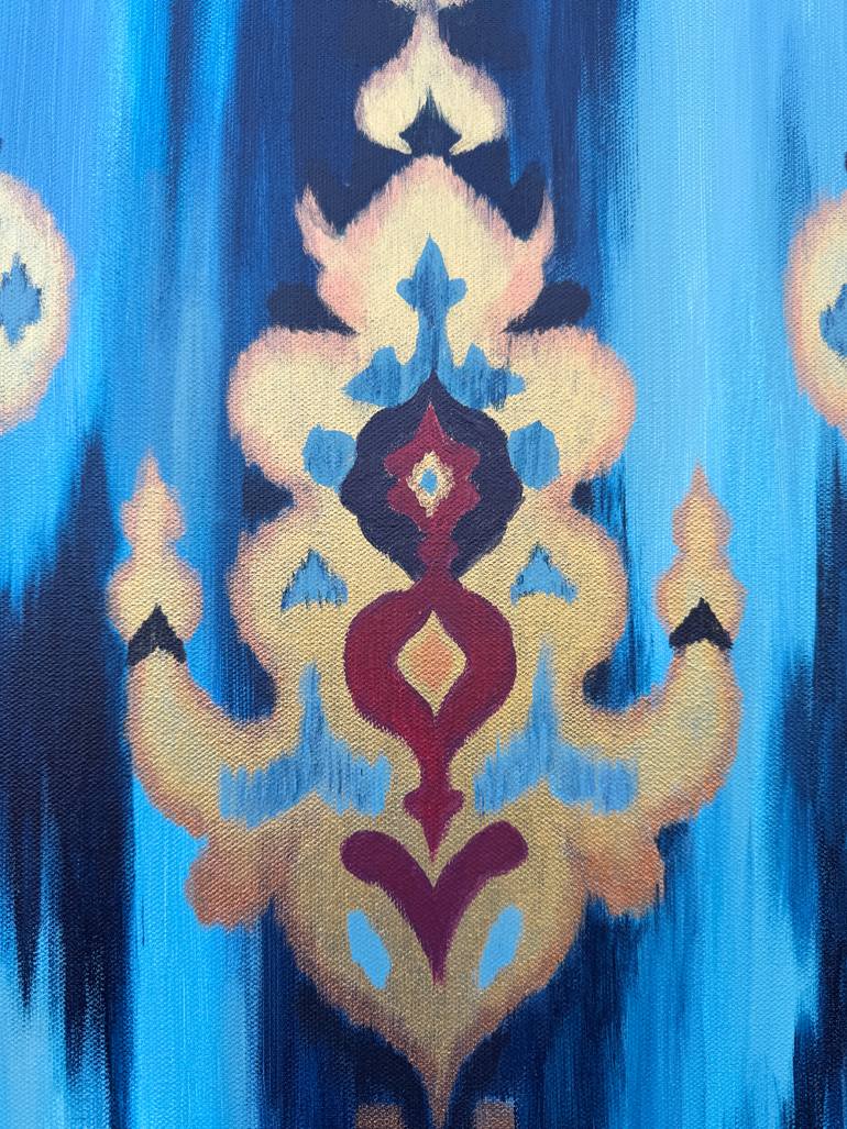 Original Abstract Patterns Painting by Fatimie Ashyrova