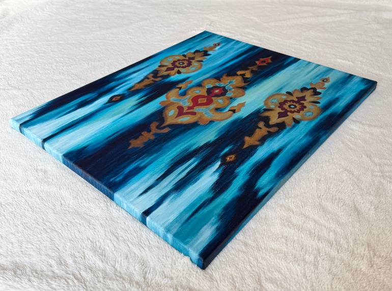 Original Abstract Patterns Painting by Fatimie Ashyrova