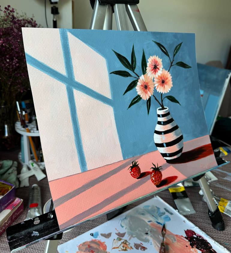 Original Contemporary Still Life Painting by Fatimie Ashyrova