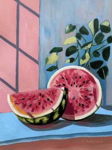 Original Contemporary Still Life Painting by Fatimie Ashyrova