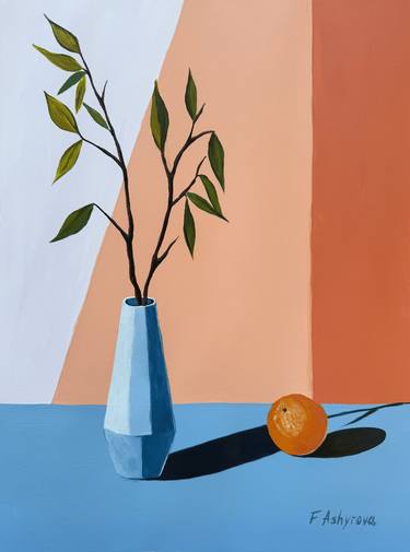 Original Contemporary Still Life Painting by Fatimie Ashyrova