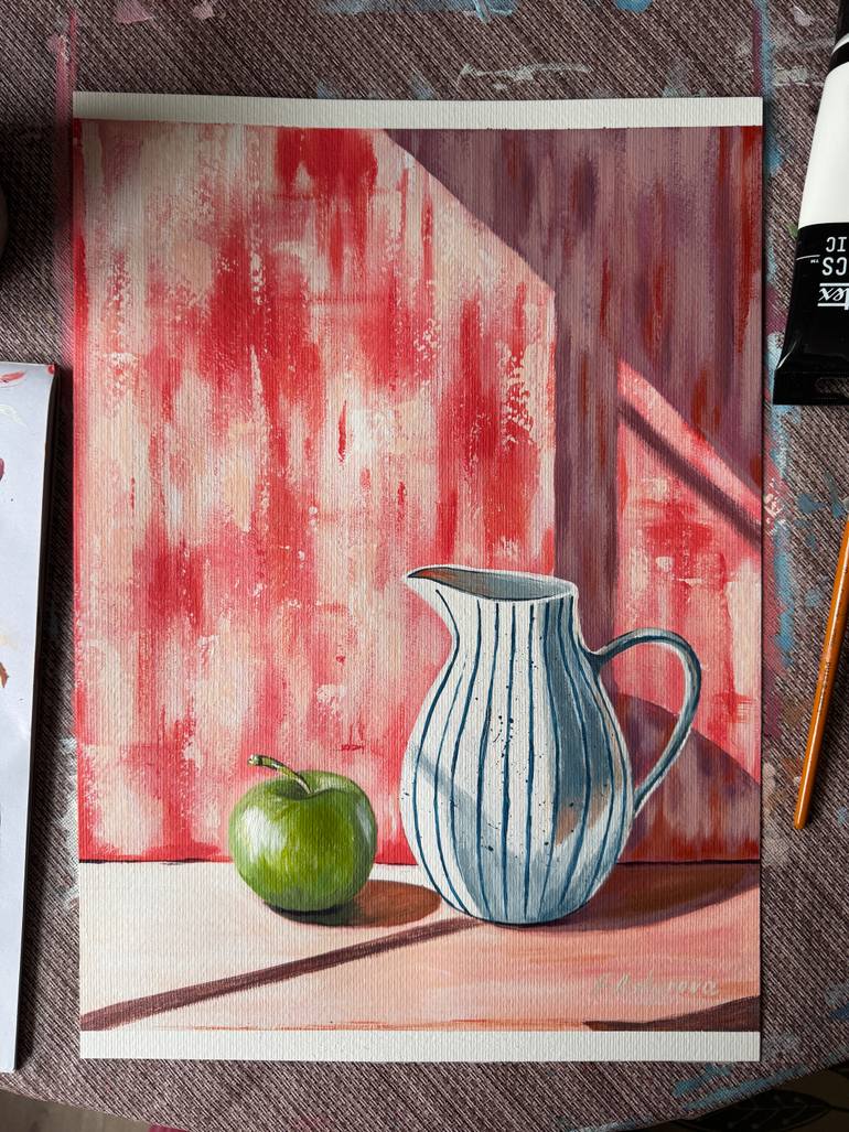 Original Contemporary Still Life Painting by Fatimie Ashyrova