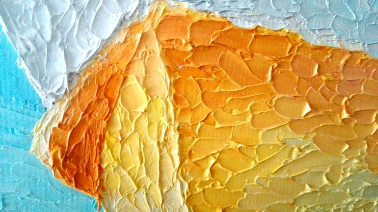 Original Color Field Painting Landscape Painting by Angelo Tine'