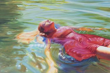 Original Neoclassicism Classical Mythology Paintings by Sirje Papp