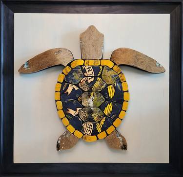 Original Pop Art Animal Mixed Media by Steve Chalson