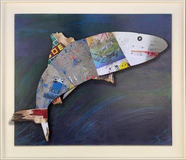 Original Pop Art Animal Mixed Media by Steve Chalson
