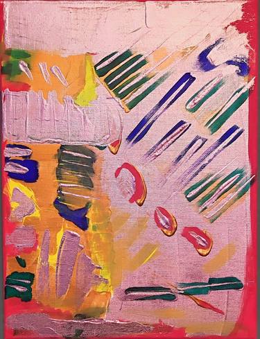 Original Contemporary Abstract Paintings by Franco Gregoretti