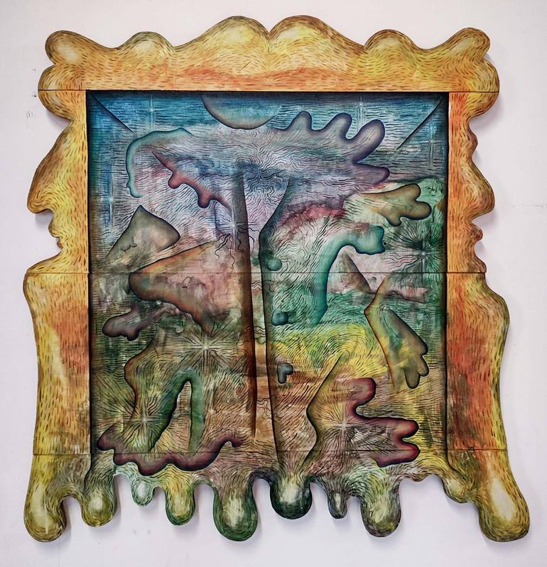 Print of Contemporary Abstract Paintings by Ziemowit Fincek