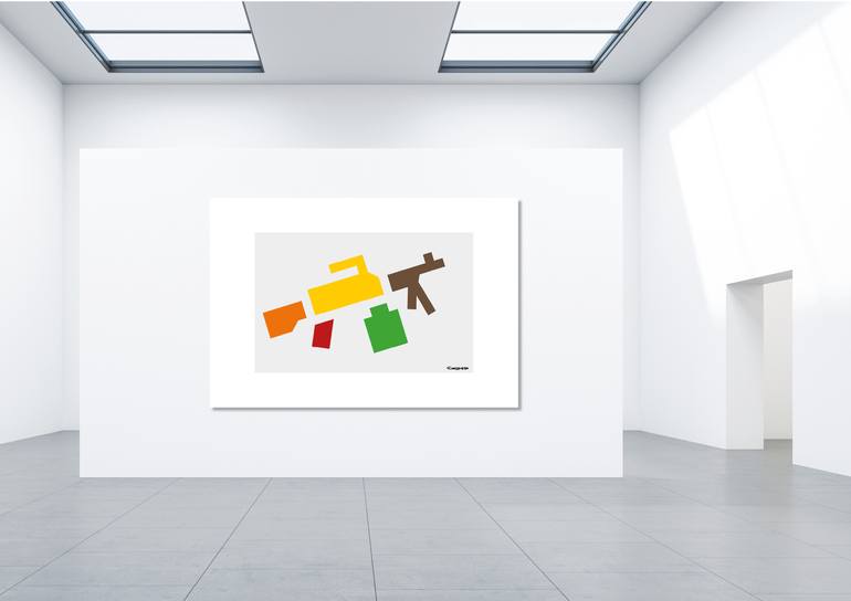 Original Conceptual Abstract Digital by Silas Hollenbeq